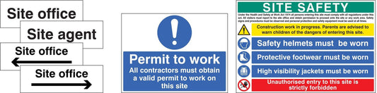 56392 Starter Pack 3 Safety Sign