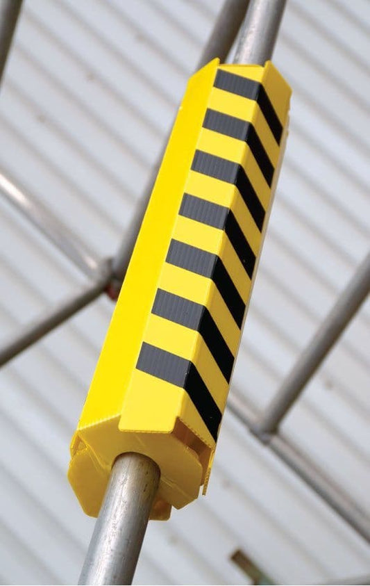 56431 Caution site entrance, 600x450mm Re-Flex Sign (3mm reflective polypropylene)