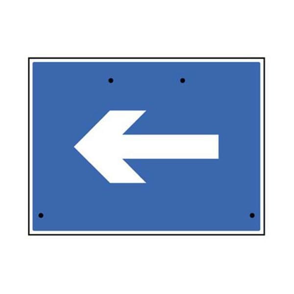 57510 One way arrow only, 600x450mm Re-Flex Sign (3mm reflective polypropylene)