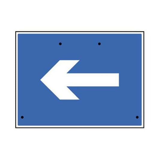57510 One way arrow only, 600x450mm Re-Flex Sign (3mm reflective polypropylene)