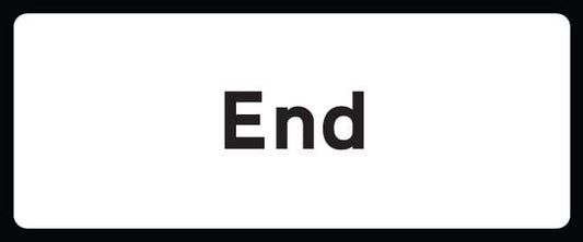 57948 End supp plate 850x355 Class RA1 zintec  (850x355mm) Safety Sign