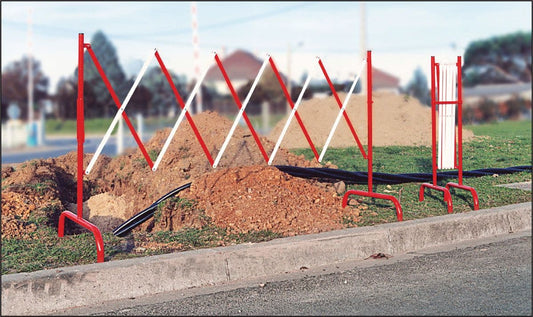 57994 Extending safety barrier (3m x 1m)  (3000x1000mm) Safety Sign