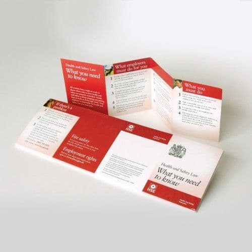 58133 Law poster pocket guide (pack of 25)  (400x600mm) Safety Sign