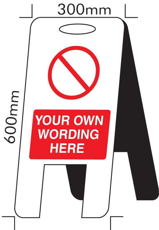 58525 Standard special (self standing floor sign)  (300x600mm) Safety Sign