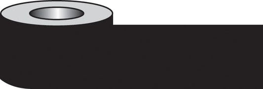 58603 Self adhesive floor tape 33m x 50mm - black  (33M x 50mm) Safety Sign