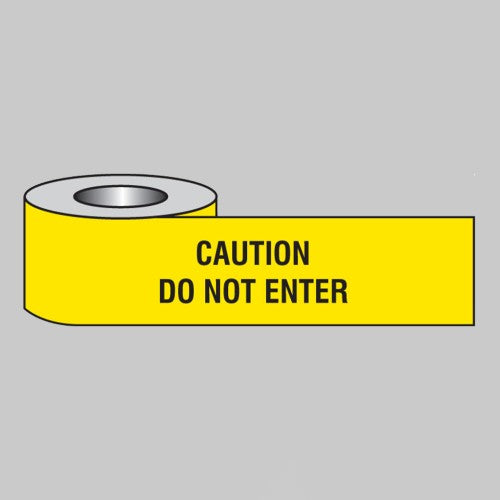 58622 Caution do not enter barrier tape  (250M x 75mm)