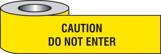 58622 Caution do not enter barrier tape  (250M x 75mm) Safety Sign