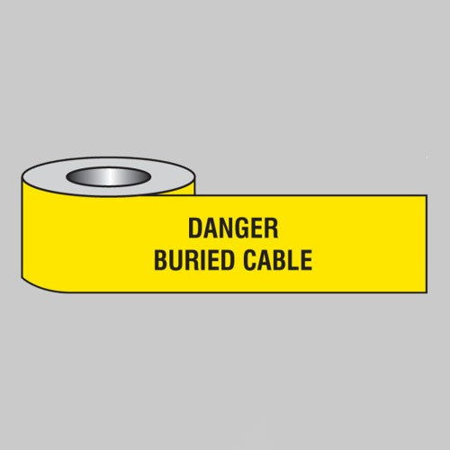 58638 Danger buried cable underground tape  (365M x 150mm)