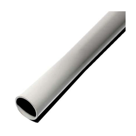 58675 Grey galvanised steel pole powdercoated 2.5mtr x 76mm