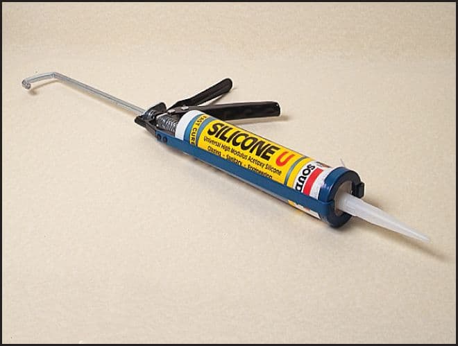 58693 Silicone gun Safety Sign