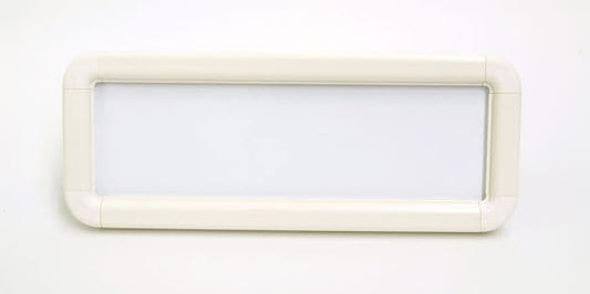 58701 Suspended frame 450x150mm white c/w kit  (450x150mm) Safety Sign