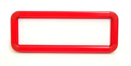 58707 Suspended frame 600x200mm red c/w kit  (600x200mm) Safety Sign