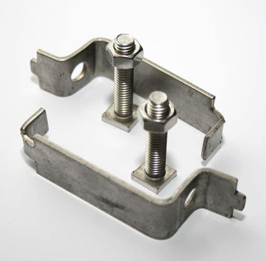 58725 Back to back clips 76mm (pair)  (76mm) Safety Sign