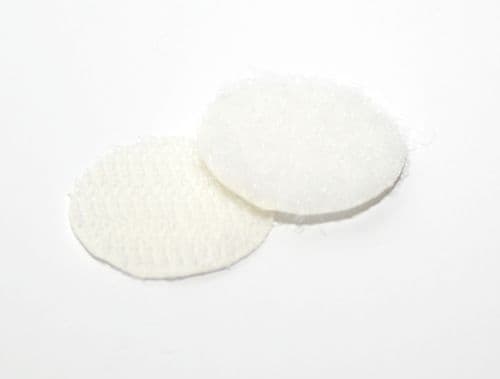 58728 Velcro hook and loop pad (pk 10)  (20mm dia) Safety Sign