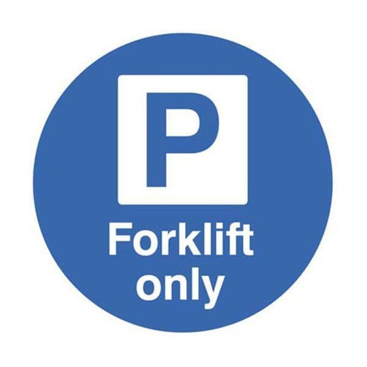 58864 Forklift parking floor graphic 400mm dia