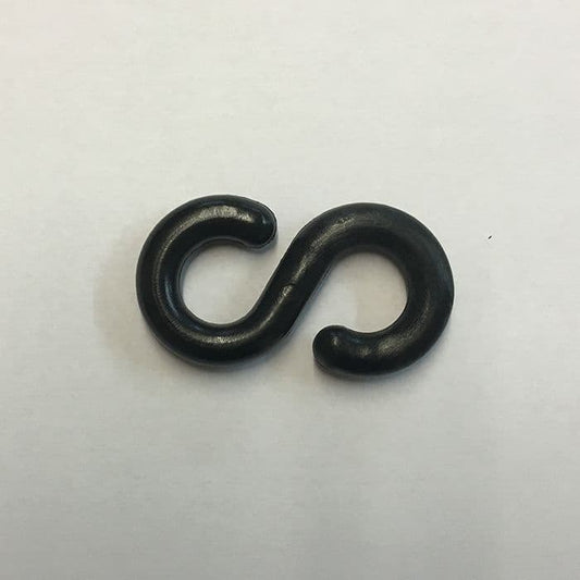 59019 Attachment Nylon S-Hook Attachment for chains - Black Safety Sign
