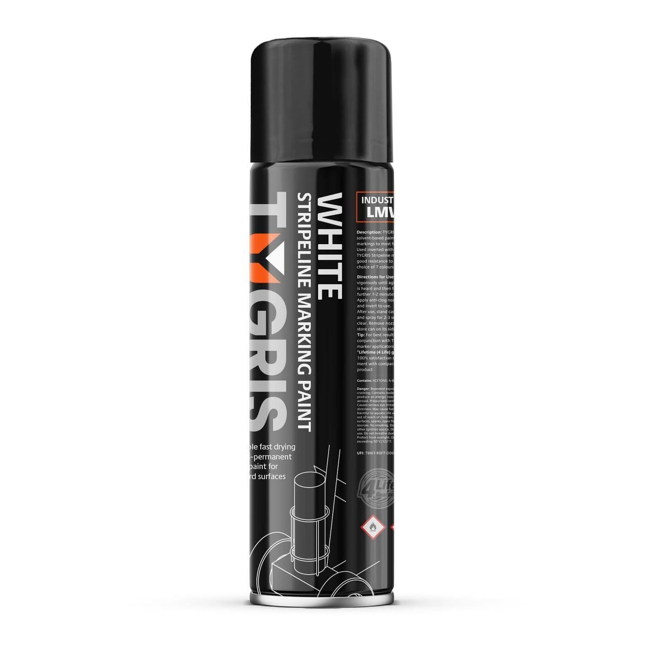 LMW Stripeline Marking Paint - White 750ml