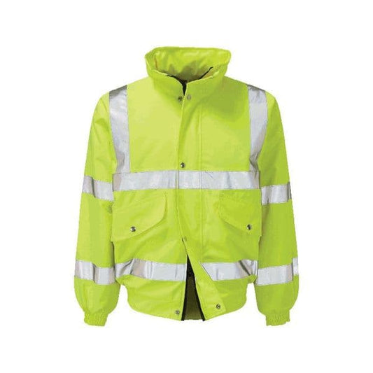 NPORS Hi-Vis Bomber Jacket