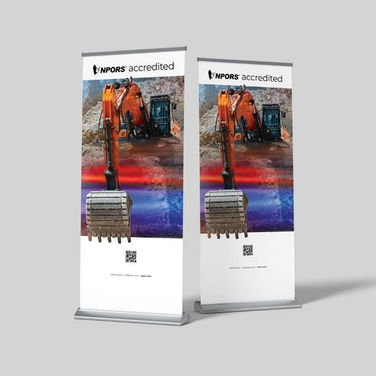 NPORS Printed Roller Banner