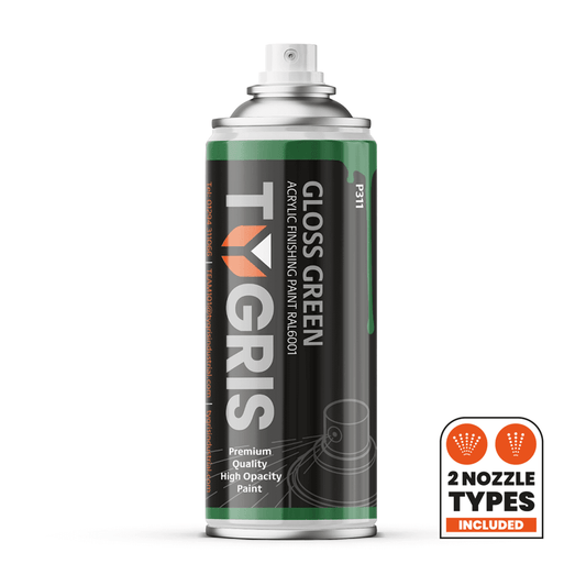 P311 Gloss Green Paint - RAL6001 - Size 400 ml / Sold in packs of 12
