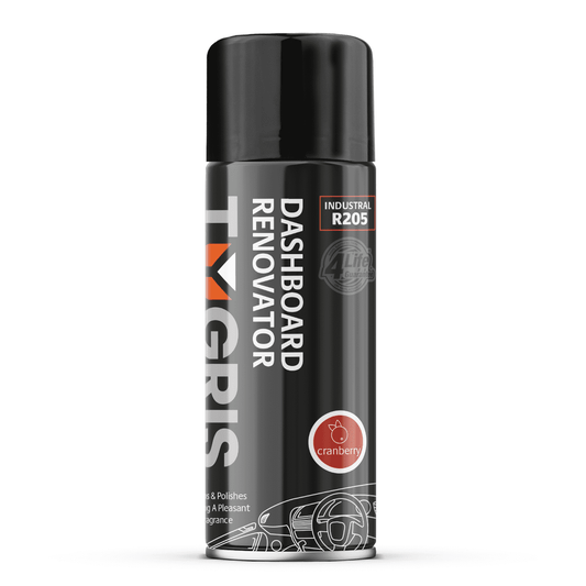 R205 Dashboard Renovator - Cranberry - Size 400 ml / Sold in packs of 12