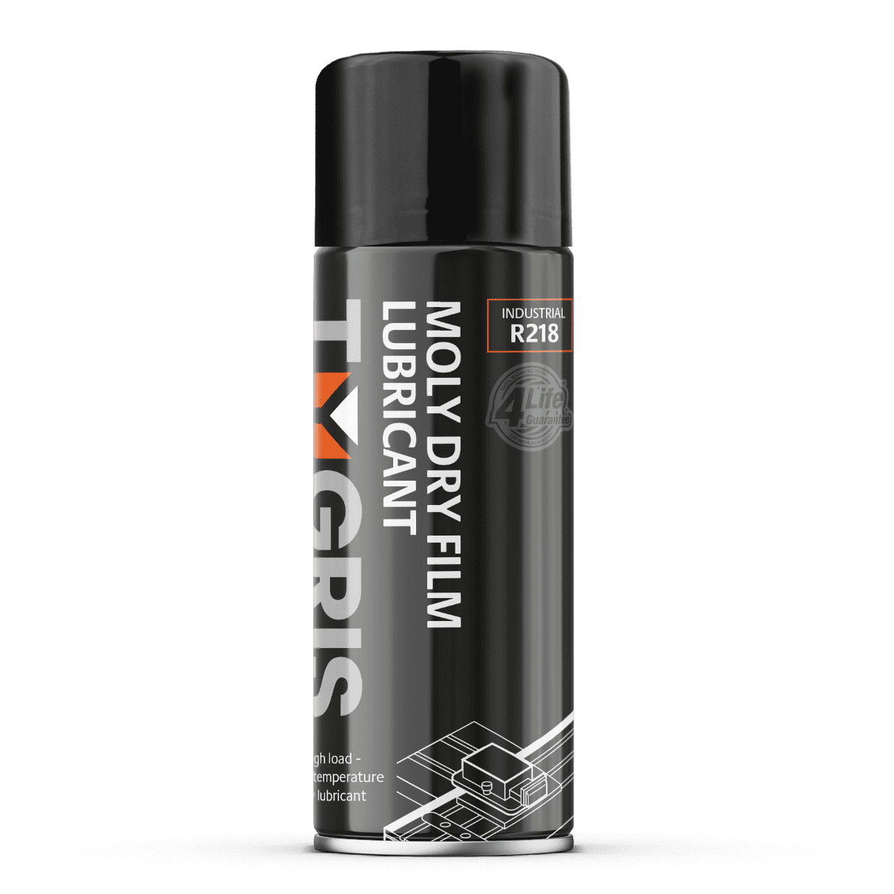 R218 Moly Dry Film Lubricant - Size 400 ml / Sold in packs of 12