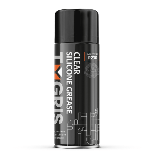 R230 Clear Silicone Grease - Size 400 ml / Sold in packs of 12