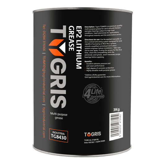 TG8430 Lithium Grease EP2 - Size 3 Kg / Sold in packs of 4