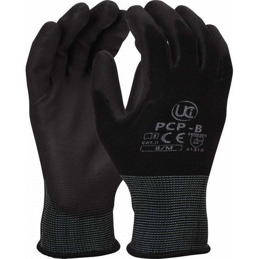 UCI PCP Polyurethane Coated Gloves - Pack of 10