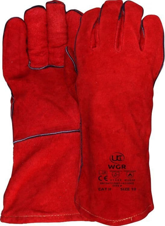 UCI Red Welders Gauntlets - Pack of 10